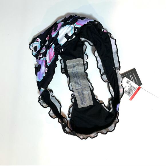 Salt+Cove Leopard print ruched bikini swim bottom - Picture 6 of 6